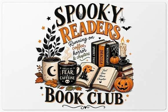 Download Book Lover Spooky Readers PNG - Readers Collection