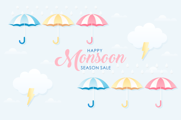 Download Monsoon Season Sale Pastel Color Scheme - Pastel color Collection