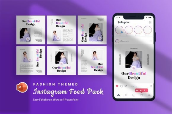 Download Fashion  - Instagram Feed Template - Feed template Collection
