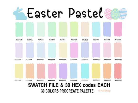 Download Easter Pastel Color Palette - Pastel color Collection