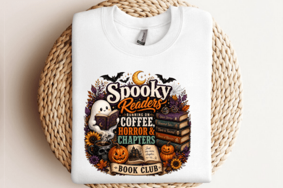 Download Spooky Readers Book Club Halloween PNG - Readers Collection
